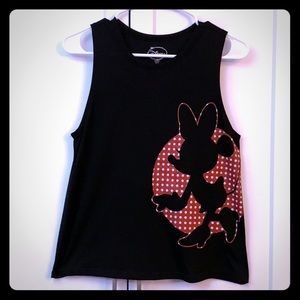 Disney Minnie Mouse black tank top - Size S